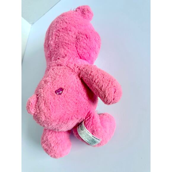 Care Bears Rainbow Pink Cheer Bear 9 inch Tall Vintage Stuffed Animal Plush - Picture 5 of 8